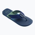 Men's Havaianas Urban Print indigo blue flip flops 8