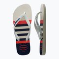 Havaianas Top Nautical flip flops white / white / navy blue 11