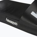 Havaianas Classic Logomania slides black / black 10