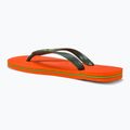 Havaianas Brasil Logo sunset orange flip flops 3