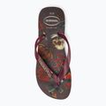 Men's Havaianas Top Tribo dark brown flip flops 5