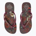 Men's Havaianas Top Tribo dark brown flip flops 9