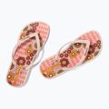 Ipanema Anatomic Temas beige/pink/yellow women's flip flops 8