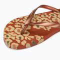 Ipanema Animale Print III brown/copper women's flip flops 7