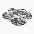 Ipanema Animale Print III grey/silver women's flip flops 8