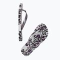 Ipanema Animale Print III grey/silver women's flip flops 9