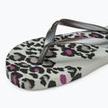 Ipanema Animale Print III grey/silver women's flip flops 7