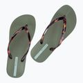 Ipanema Anat Connect green/clear women's flip flops 8