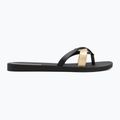 Ipanema Kirei black/gold women's flip flops 2