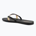 Ipanema Kirei black/gold women's flip flops 3
