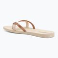 Ipanema Kirei beige/gold women's flip flops 3