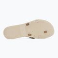 Ipanema Kirei beige/gold women's flip flops 4