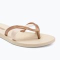 Ipanema Kirei beige/gold women's flip flops 7