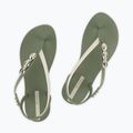 Women's Ipanema Salty II sandals green / beige / silver 8