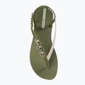 Women's Ipanema Salty II sandals green / beige / silver 5