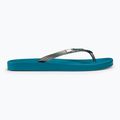 Women's Ipanema Anatomic Brasilidade blue/silver flip flops 2