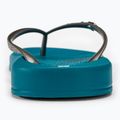 Women's Ipanema Anatomic Brasilidade blue/silver flip flops 6