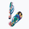 Ipanema women's flip flops Graffiti III beige/blue 2