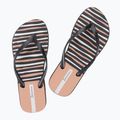 Ipanema Classic Happy XII black/black/pink women's flip flops 10