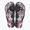 Ipanema Classic Happy XII black/black/white women's flip flops 2