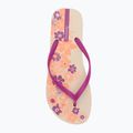 Ipanema Classic Happy XII beige/pink/orange women's flip flops 5
