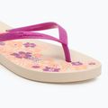 Ipanema Classic Happy XII beige/pink/orange women's flip flops 7