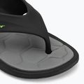 Men's flip-flops Rider Cape XVIII black/grey/green 7