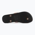 Women's Ipanema Anat Tan black/gold flip flops 4