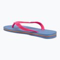 Women's flip-flops Ipanema Clas Brasil II blue/pink 3