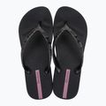 Women's Ipanema Mesh X Plat black/black/lilac flip flops 2