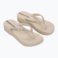 Women's Ipanema Mesh X Plat flip flops beige/beige/brown