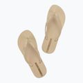 Women's Ipanema Mesh IX beige/beige/gold flip flops 3