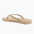 Women's Ipanema Mesh IX beige/beige/gold flip flops 3