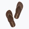 Women's Ipanema Mesh IX brown/brown/Gold flip flops 3