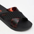 Women's Ipanema Sense Slide black/tortoiseshell flip-flops 7
