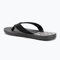 RIDER Impulse Graphic dark grey/black/red men's flip flops 3