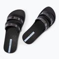 Women's Ipanema Mesh Slide black/blue flip-flops 3