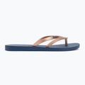 Women's flip-flops Ipanema Bossa blue/metallic pink 2