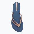 Women's flip-flops Ipanema Bossa blue/metallic pink 5