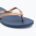Women's flip-flops Ipanema Bossa blue/metallic pink 7
