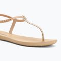 Women's Ipanema Classy beige/gold sandals 7