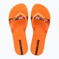 Ipanema Kirei Chic orange/brown women's flip flops 2