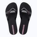 Ipanema Kirei Chic black/glitter/purple women's flip flops 2