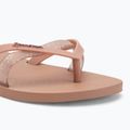 Ipanema Kirei Chic pink/glitter/red women's flip flops 7