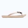 Women's flip-flops Ipanema Maxi Fashion beige/gold 2