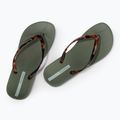Ipanema Anat Connect II green/clear women's flip flops 3