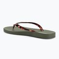 Ipanema Anat Connect II green/clear women's flip flops 3