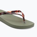 Ipanema Anat Connect II green/clear women's flip flops 7