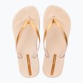 Ipanema women's Anat Connect II beige/gold flip flops 2