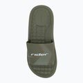 RIDER Step Slide green/green/white men's flip-flops 5